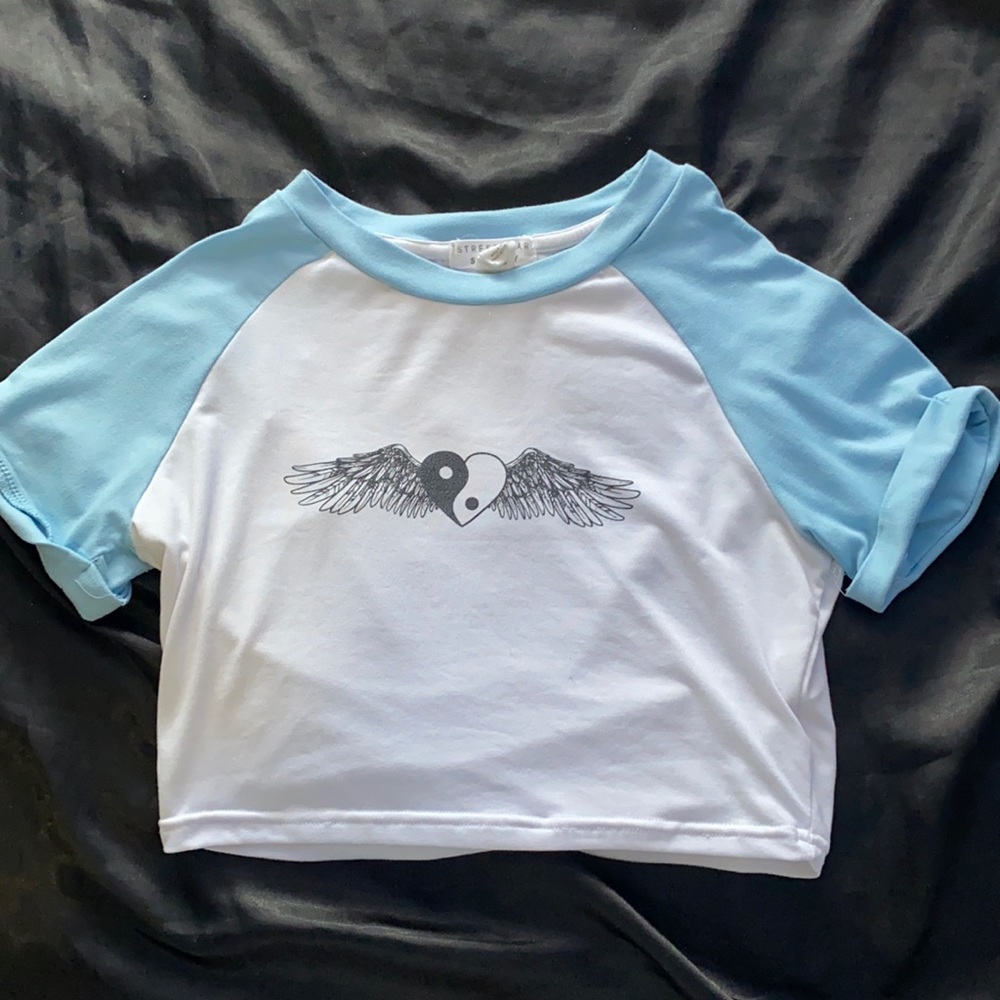Graphic Crop Top